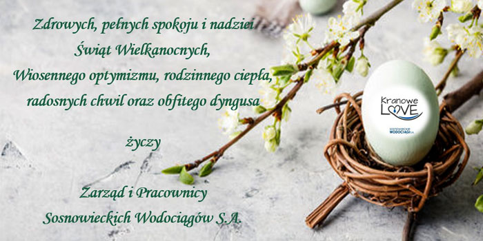 Zdrowych, spokojnych Świąt Wielkanocnych